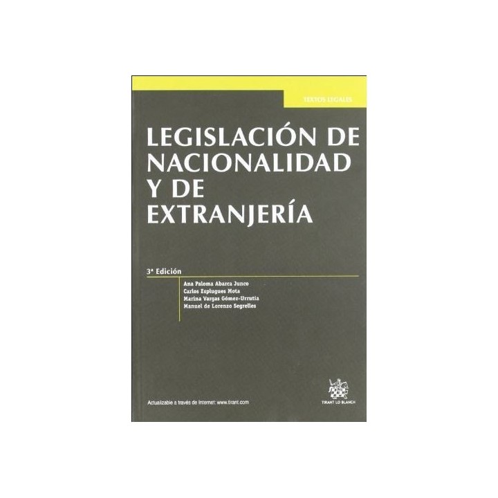Legislación de nacionalidad y de extranjería