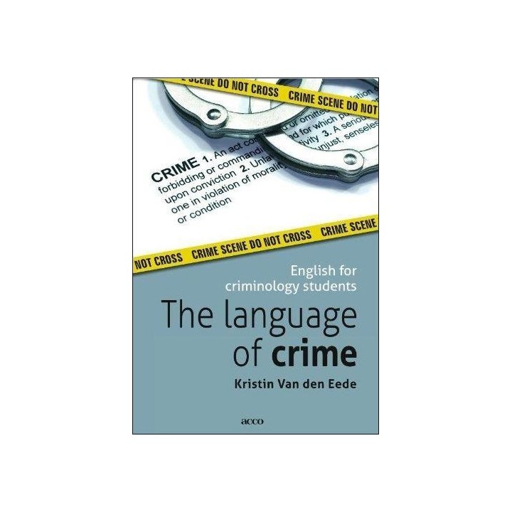 English for criminology students. The language of crime
