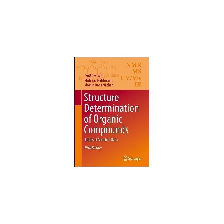 Structure determination of organic compounds. Tables of spectral data