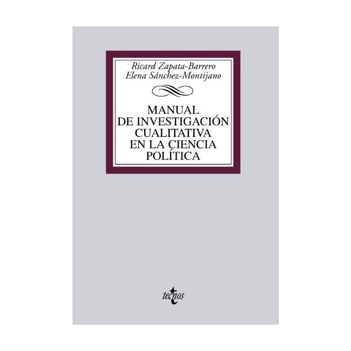 Manual de investigación cualitativa en la ciencia política