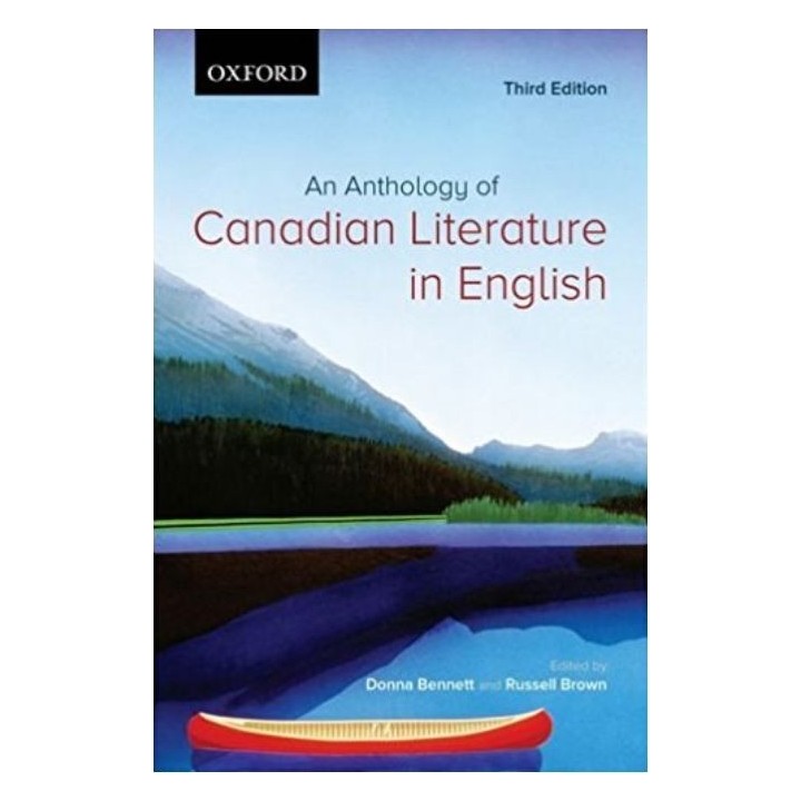 An anthology of candian literature in english