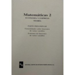 Matemáticas 2. Economía y empresa. Teoría. Parte preliminar