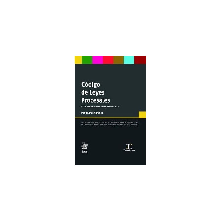 Código de leyes procesales 2025