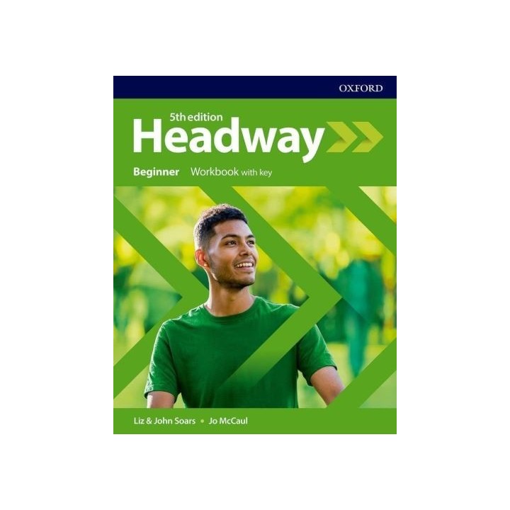 Headway beginner workbook with key