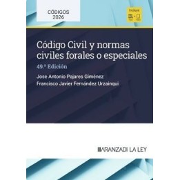 Código civil y normas civiles forales o especiales