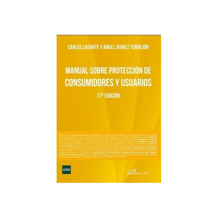 Manual sobre protección de consumidores y usuarios