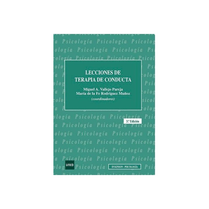 Lecciones de terapia de conducta