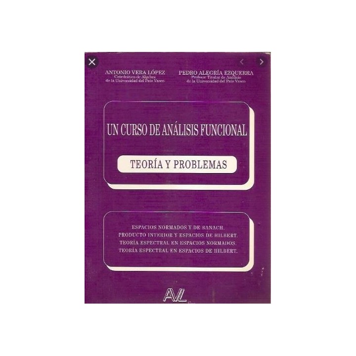 Un curso de análisis funcional