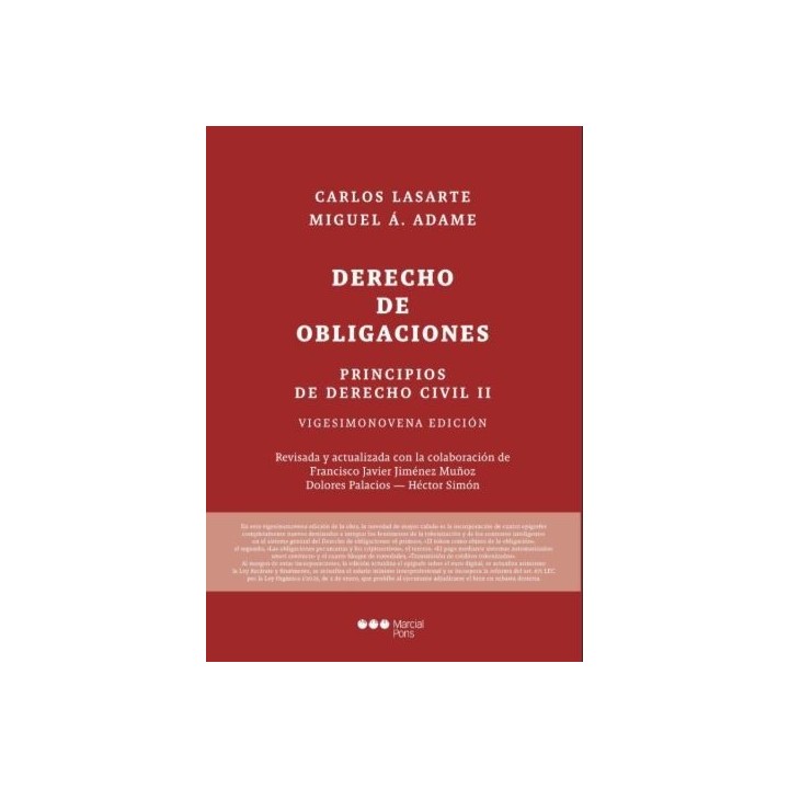 Principios de Derecho civil II. Derecho de obligaciones