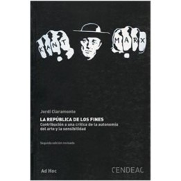 La república de los fines. Contribución a la crítica de la autonomía del arte y de la sensibilidad