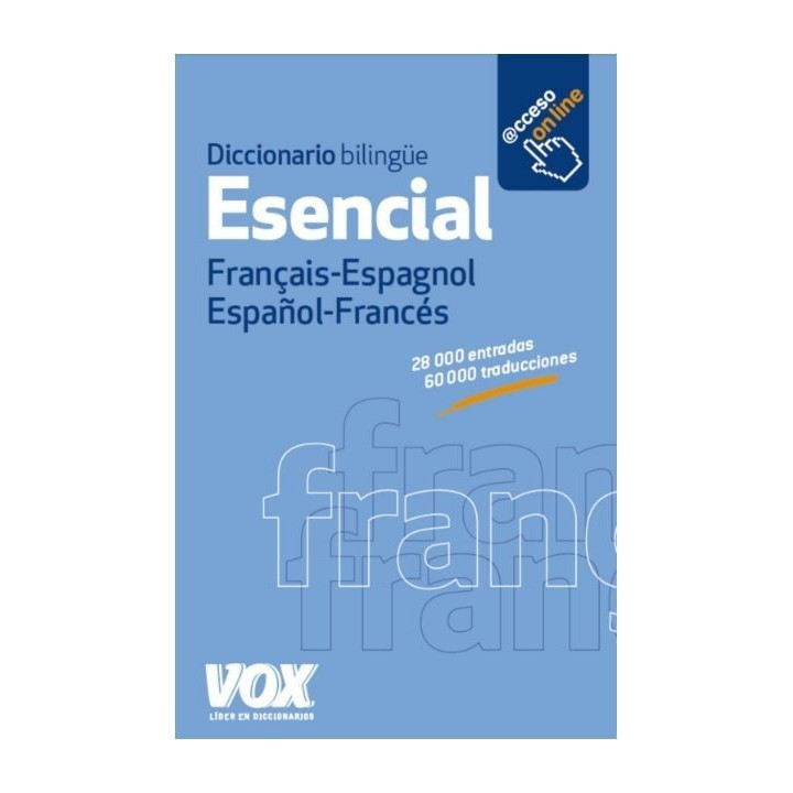 Diccionario bilingüe esencial Francés