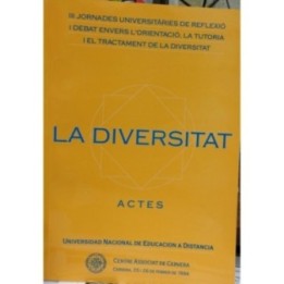 La diversitat. Actes II Jornades universitàries