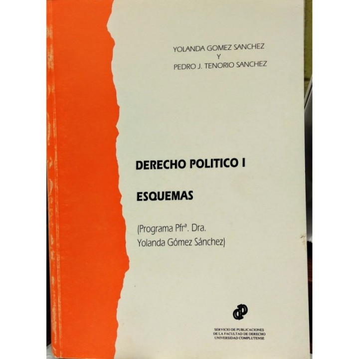 Derecho político I. Esquemas