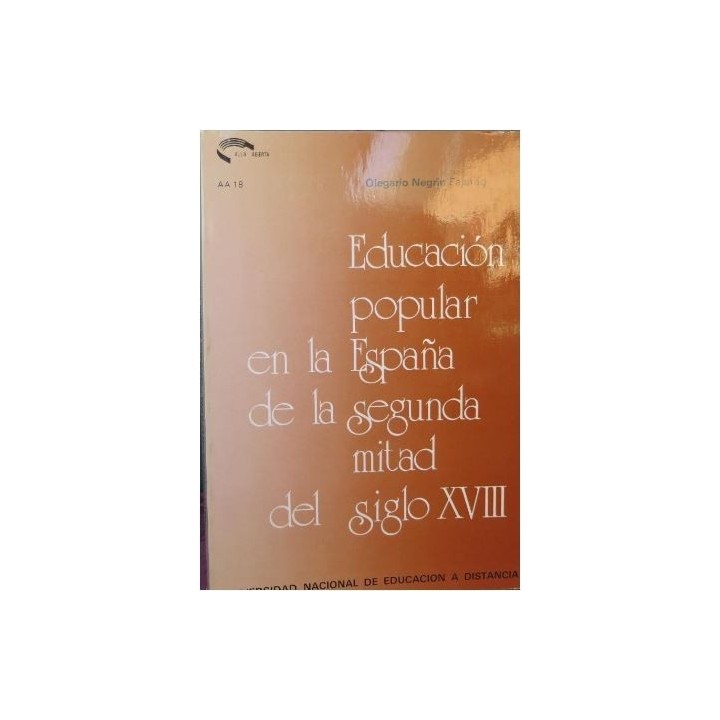 Educación popular en la España de la segunda mitad del siglo XVIII