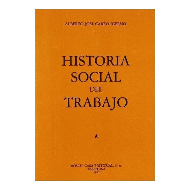 Historia social del trabajo