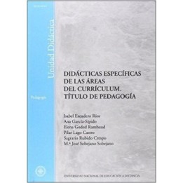 Didácticas específicas de las áreas del currículum. Título de Pedagogía